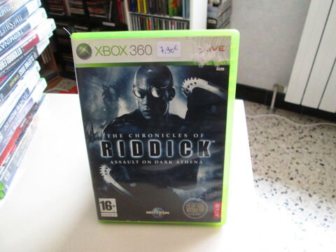 JEU XBOX 360 THE CHRONICLES OF RIDDICK BON ETAT+ LIVRET 8 Châteaurenard (13)