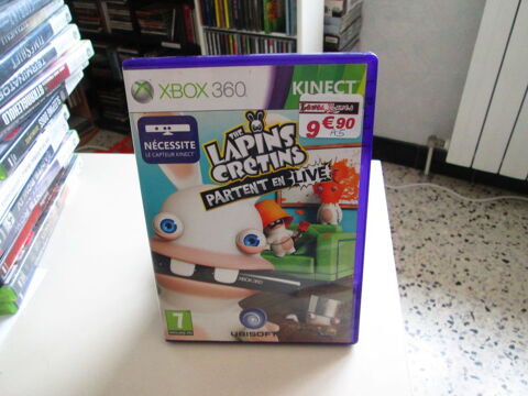 JEU XBOX 360 THE LAPINS CRETINS  BON ETAT+ LIVRET 10 Châteaurenard (13)