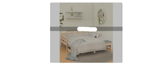 Lit gigogne Bois de pin solide 2x(90x190) cm 280 Château-Renard (45)