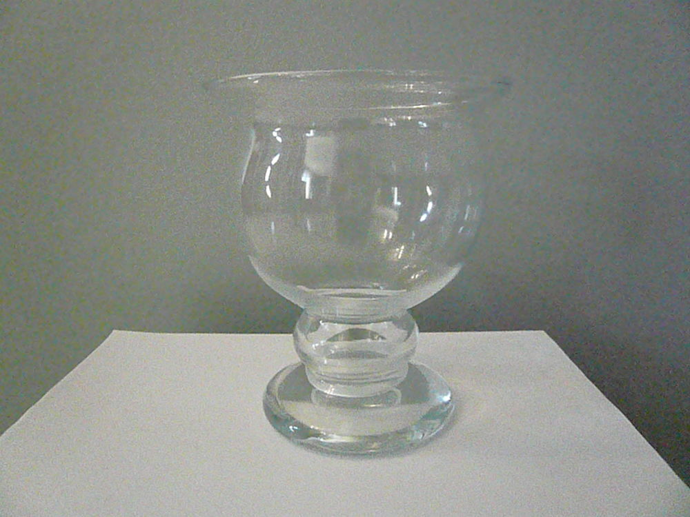 Vase en verre 16cm Décoration