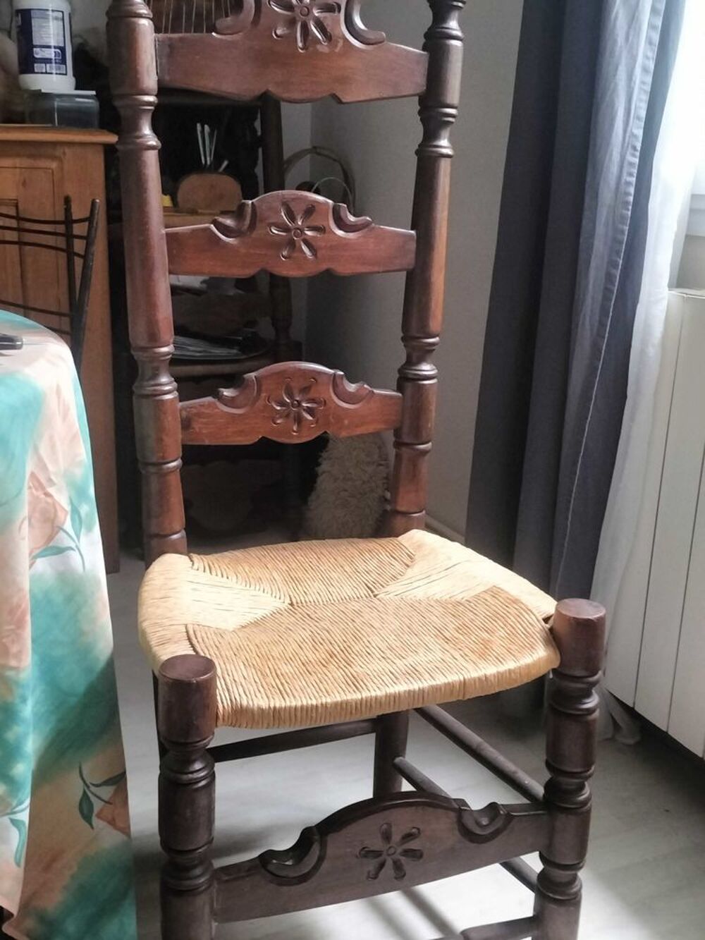 chaises basque en paille Meubles