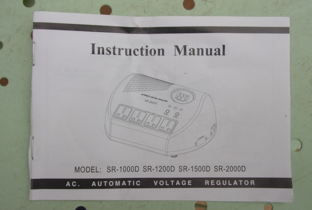 R&eacute;gulateur stabilisateur de courant 220 volts Bricolage