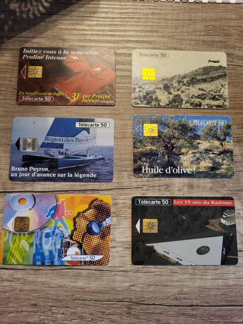 Lot d'anciennes cartes t�l�phoniques. Lorient (56)