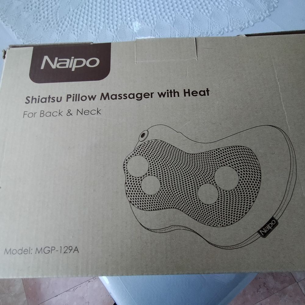 coussin massage dos et nuque Naipo Sports