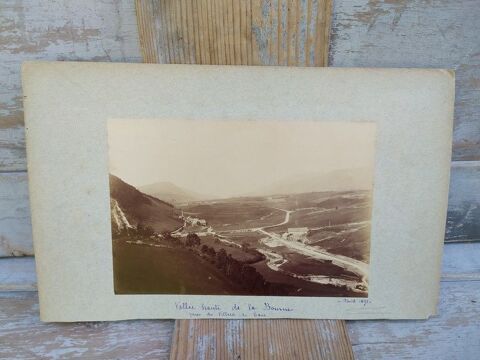 Photographie Ancienne Vall�e Haute de la Bourne Vercors 1891 0 Loches (37)