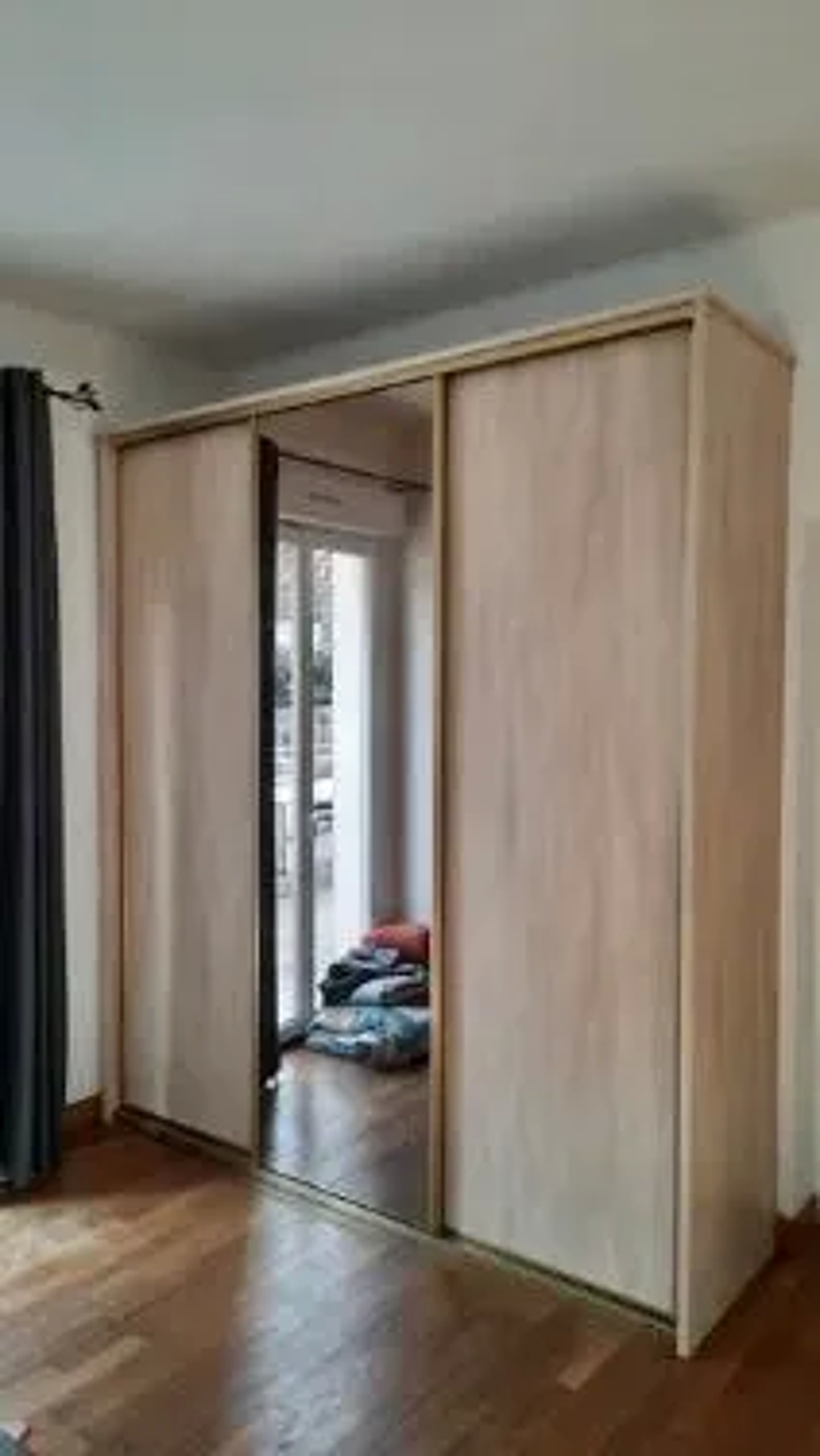 Grande Armoire, Penderie, 3 Portes Coulissantes Meubles
