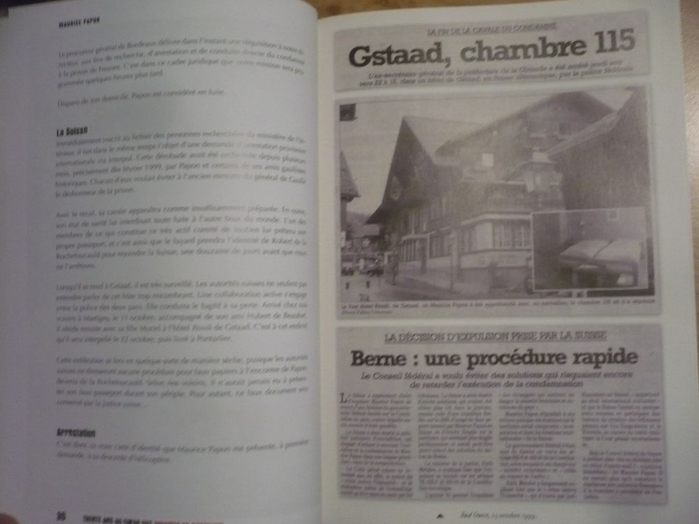 TRENTE ANS AU COEUR DES AFFAIRES DE BORDEAUX J-Cl PAILH&Egrave;RE Livres et BD