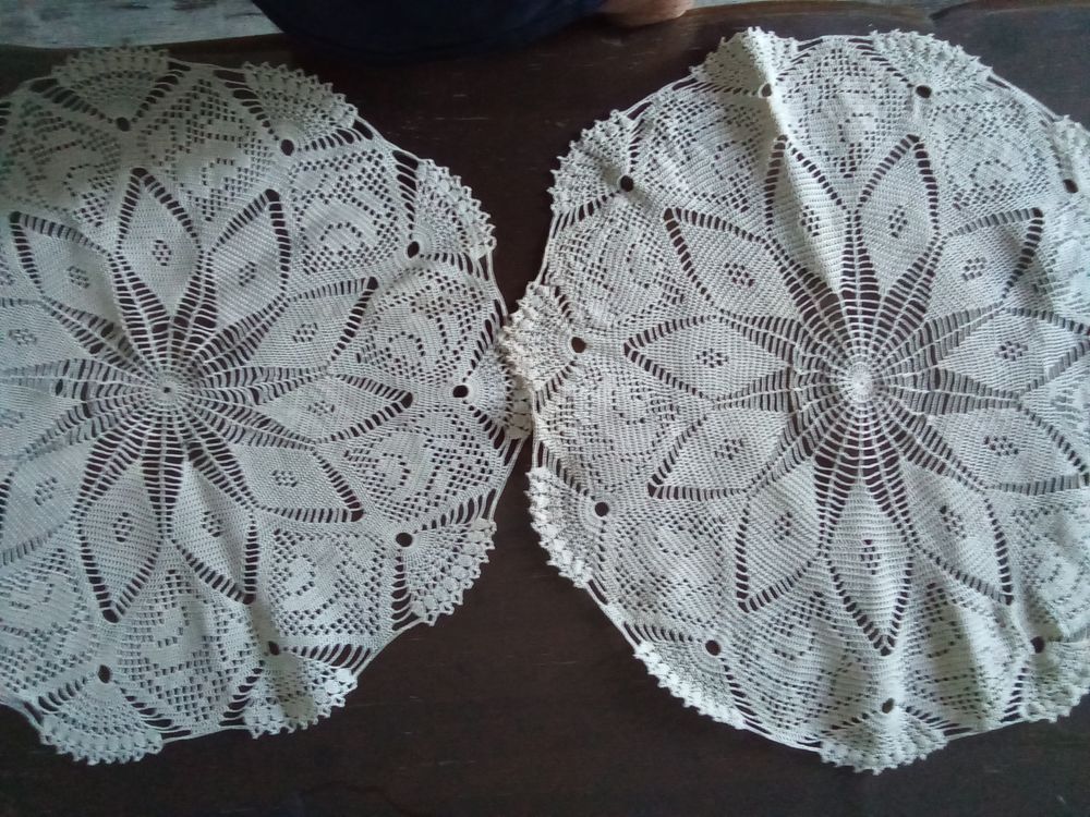 Jolis Napperons 
Décoration