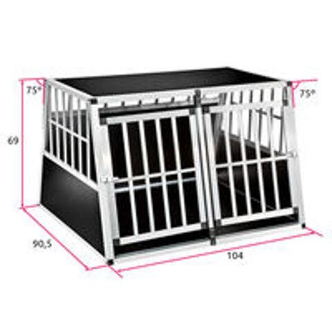   cage box pour le transport de chiens 