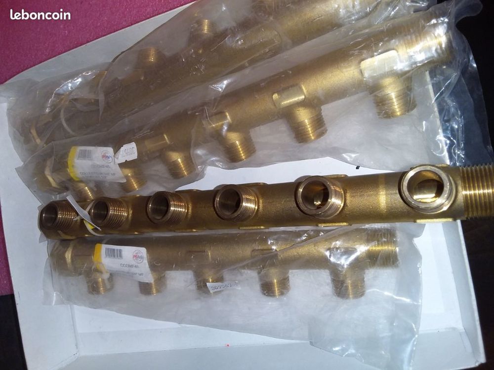 Collecteur Classique 3/4"- 1/2" Entraxe 50mm-&Oslash; corps Bricolage