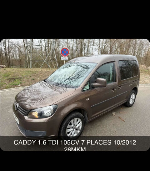 Volkswagen Caddy 1.6 CR TDI 102 FAP Confortline 2012 occasion Geispolsheim 67118