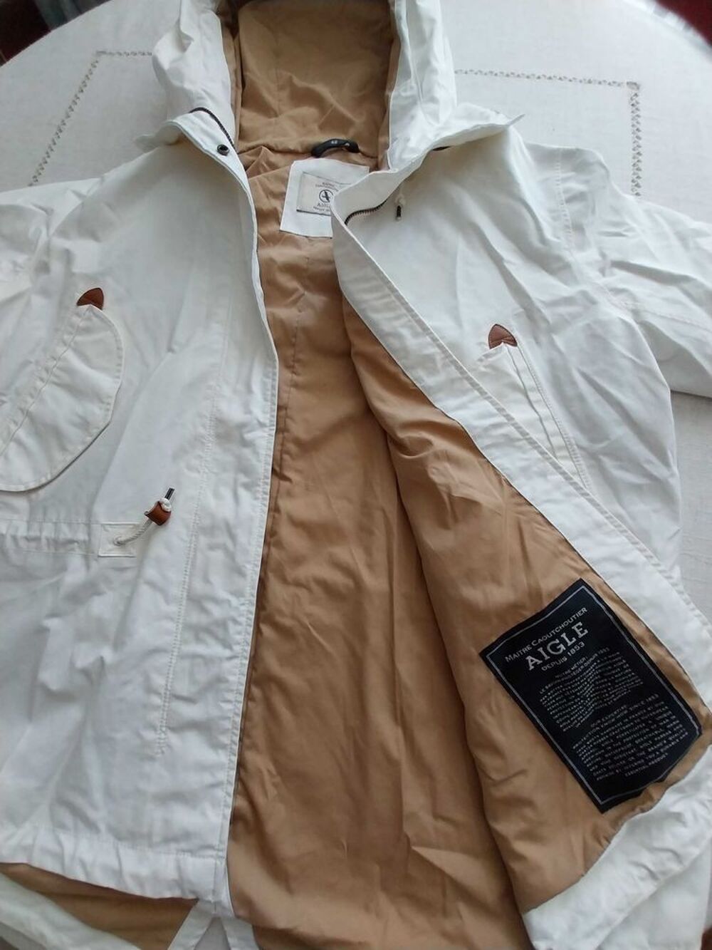 Veste Aigle type parka Vêtements