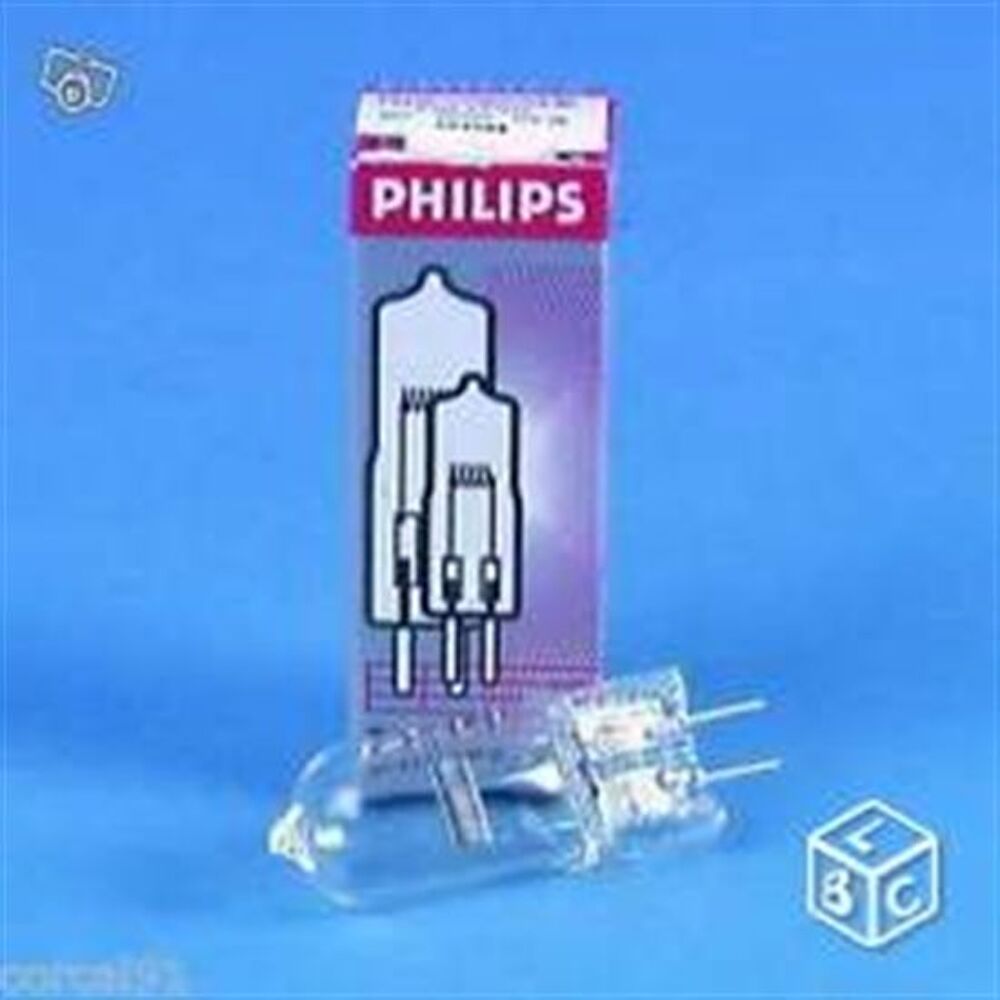 2 Ampoules PHILIPS EHJ 250W 24V G6.35 ref: 7748XHP Photos/Video/TV