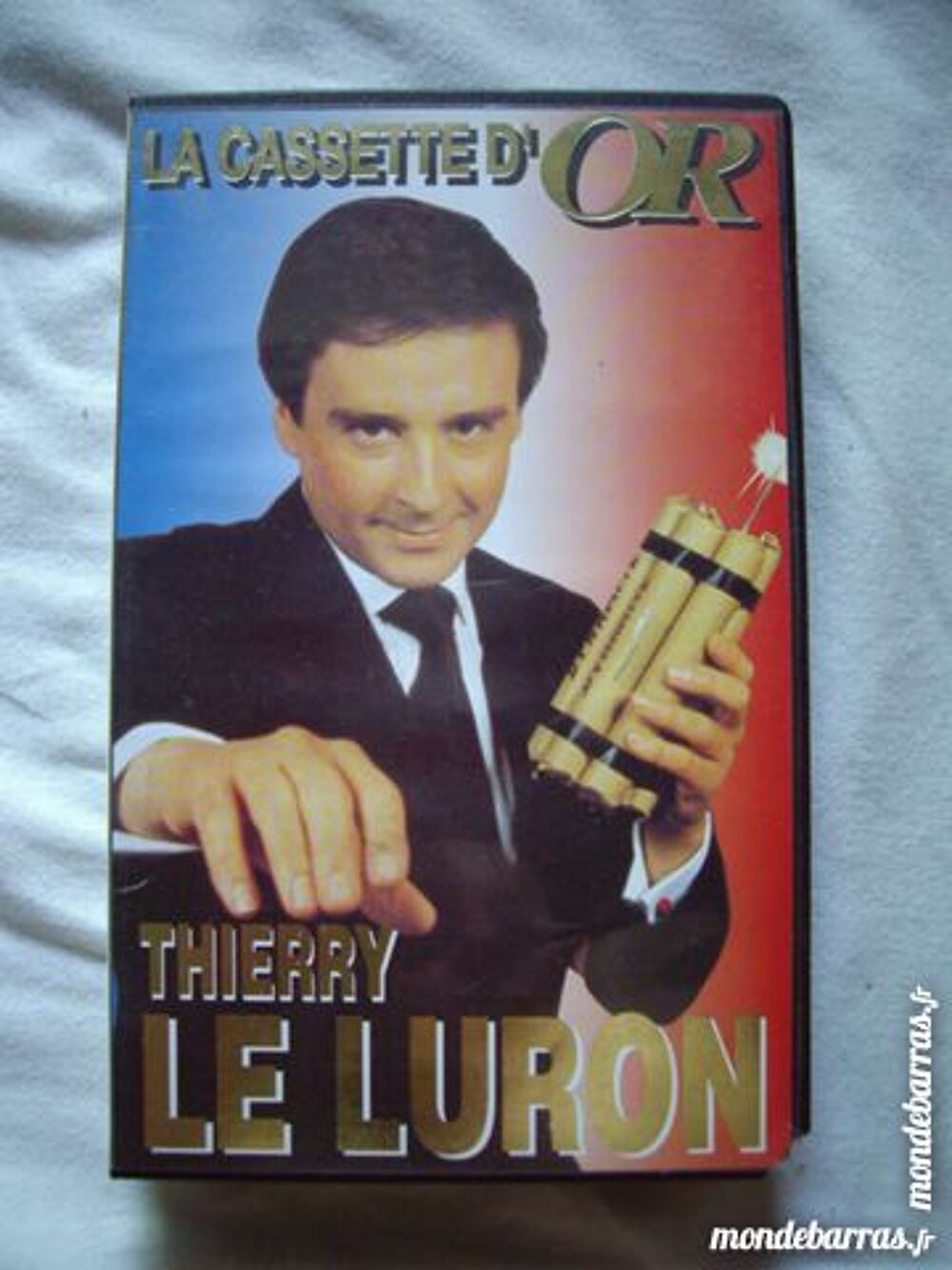Cassette Vid&eacute;o VHS Thierry Le Luron &agrave; 0,10 € DVD et blu-ray