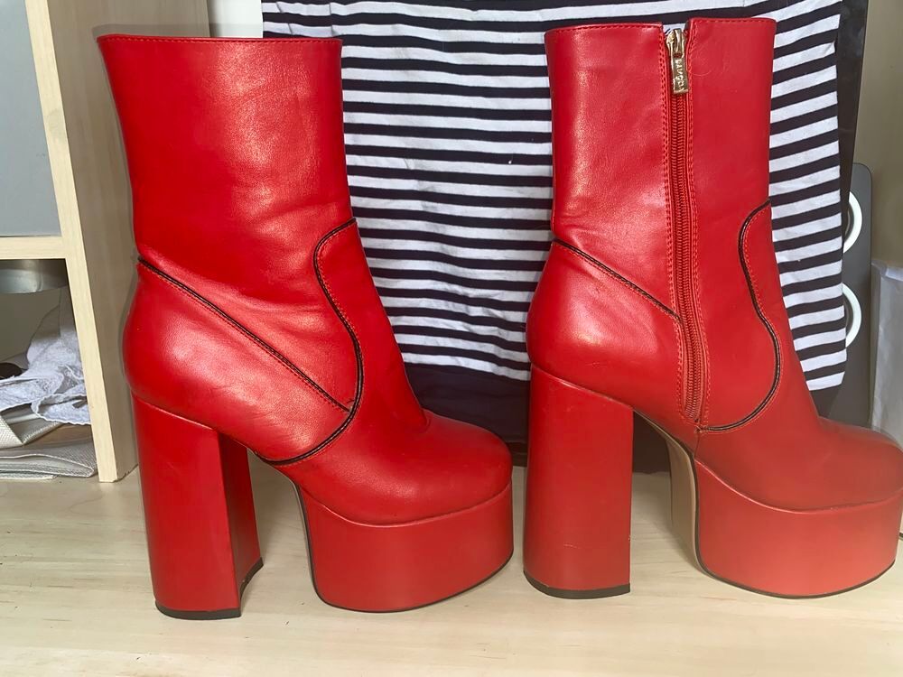 bottines plate-forme Chaussures