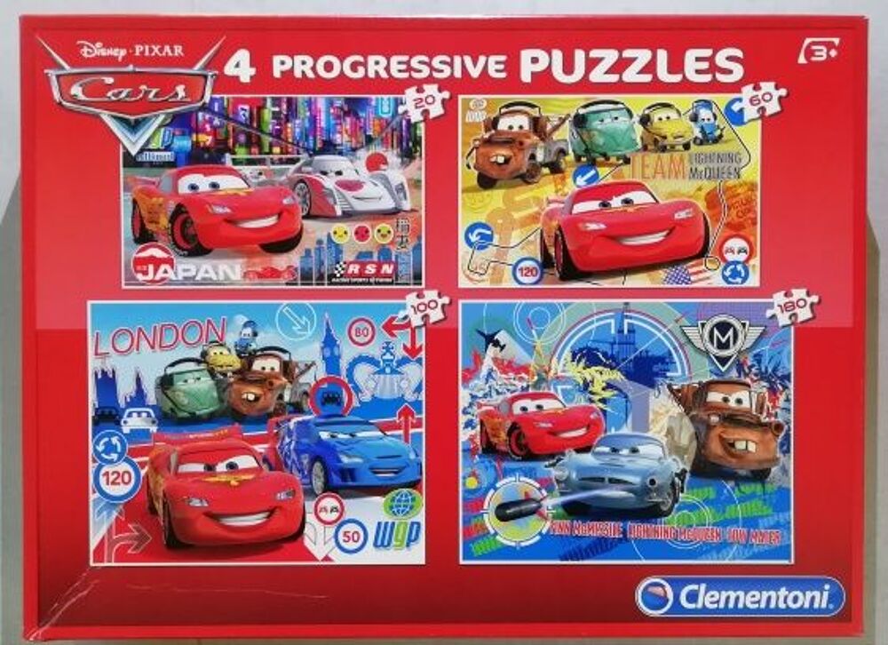 Puzzles &eacute;volutifs Disney Cars Jeux / jouets