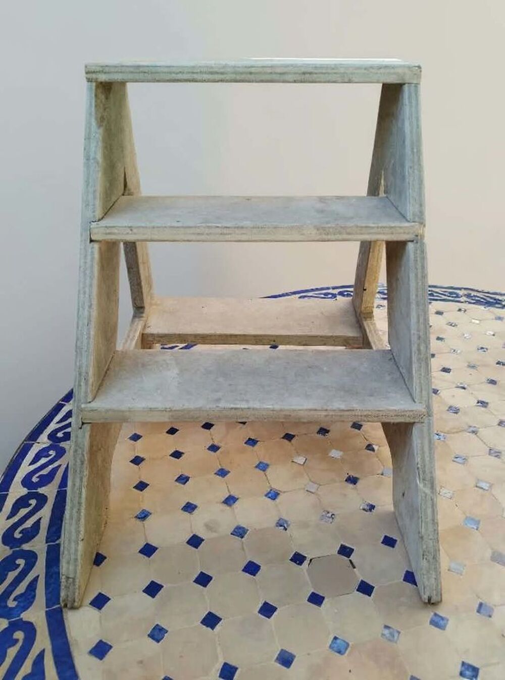 Marche-pied ann&eacute;es 1960-70 &agrave; restaurer, &agrave; personnaliser Décoration
