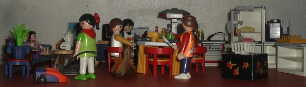 Playmobil Cuisine Salon Coin Repas Jeux / jouets