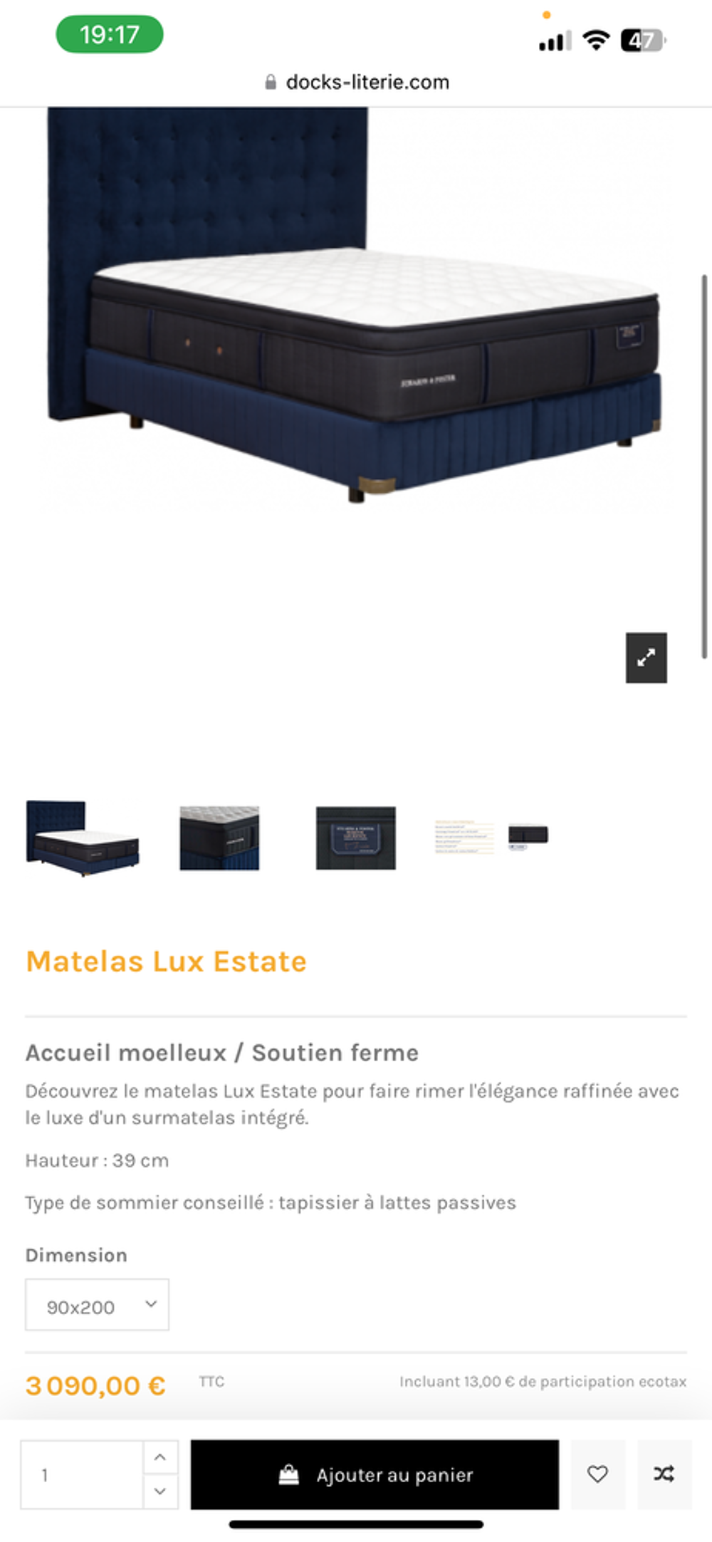 Matelas tempur Meubles