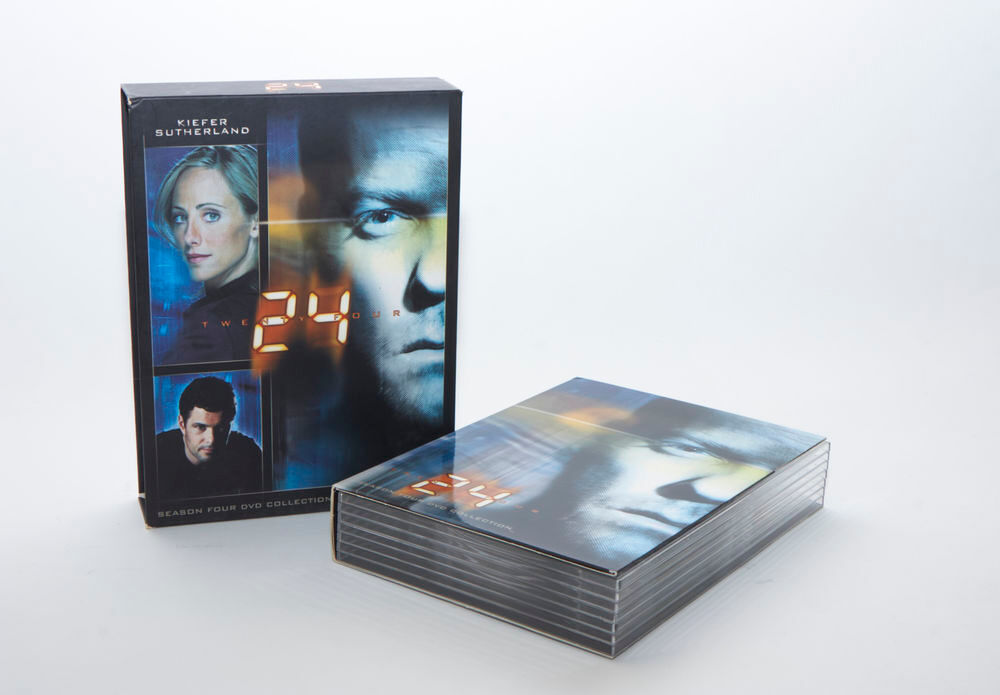Coffret 24 Saison 4 DVD et blu-ray