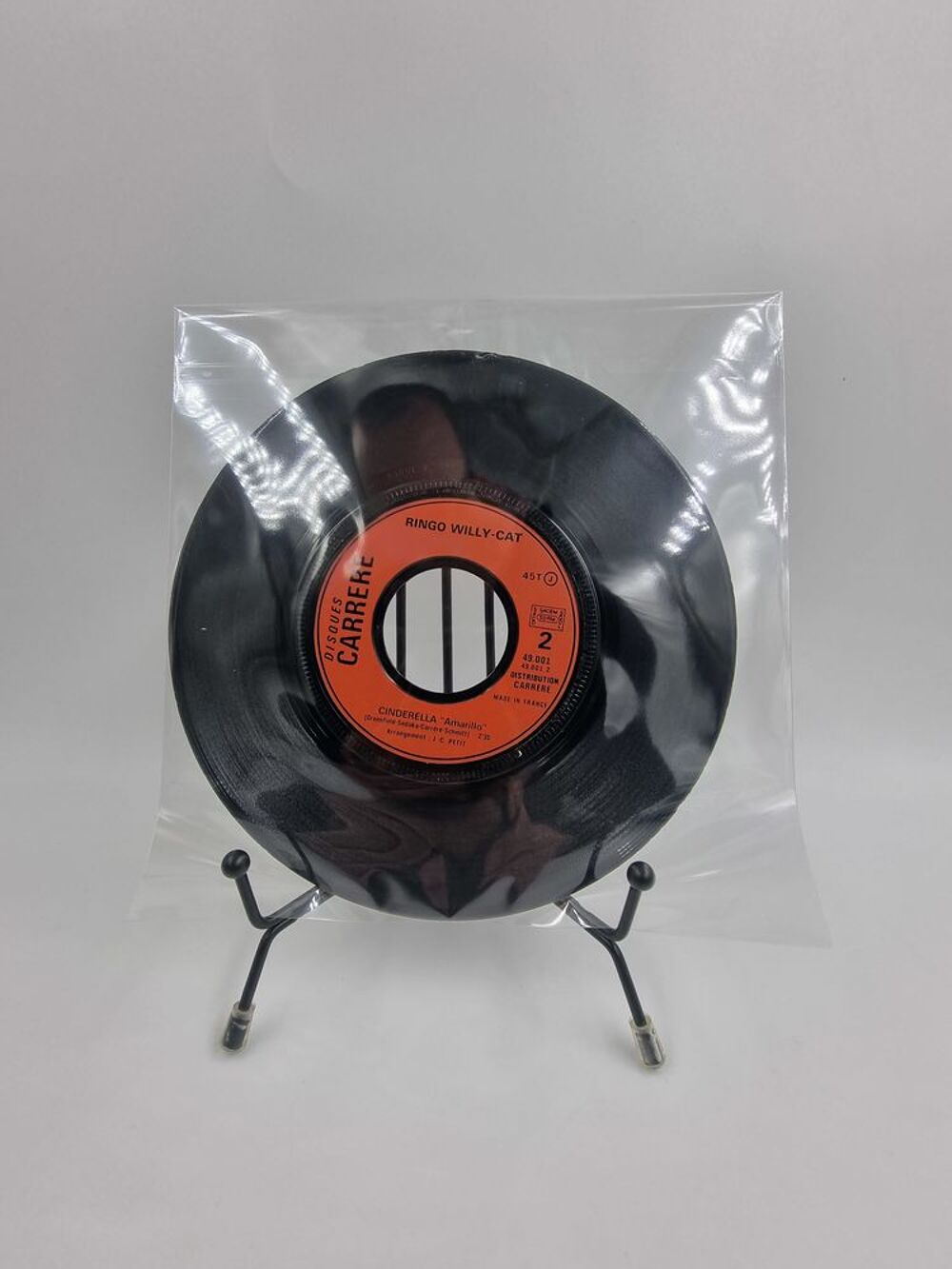 Vinyle 45 tours Ringo Willy-Cat : Cinderella / Trop Belle... CD et vinyles