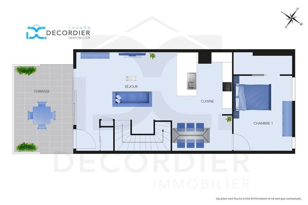 Vente Appartement Superbe T5 Duplex récent avec terrasse, double garage et excellent DPE A/A ! Marin