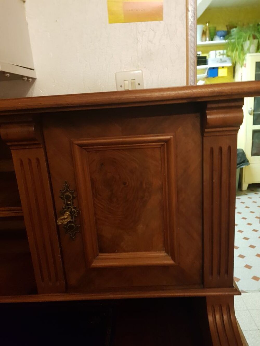 Bureau &agrave; gradin ancien style Louis XVI / Empire Meubles