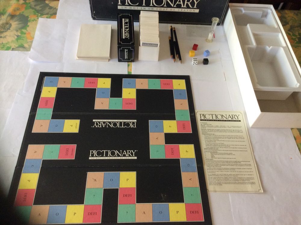 Jeu De Soci&eacute;t&eacute; Pictionary Ann&eacute;e 1988 