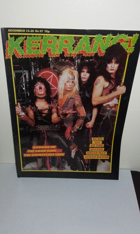 Kerrang N57 - December 15 1983 (UK Mag.) avec Motley Crue 35 Angers (49)