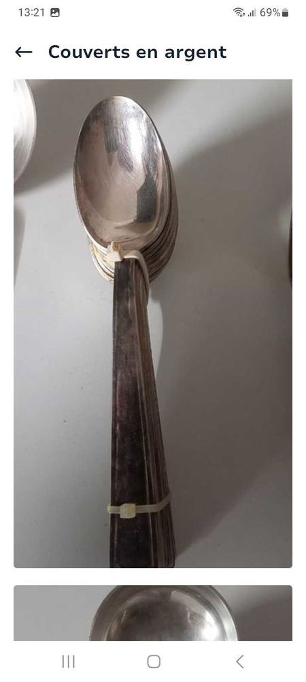 COUVERTS EN ARGENT Electroménager