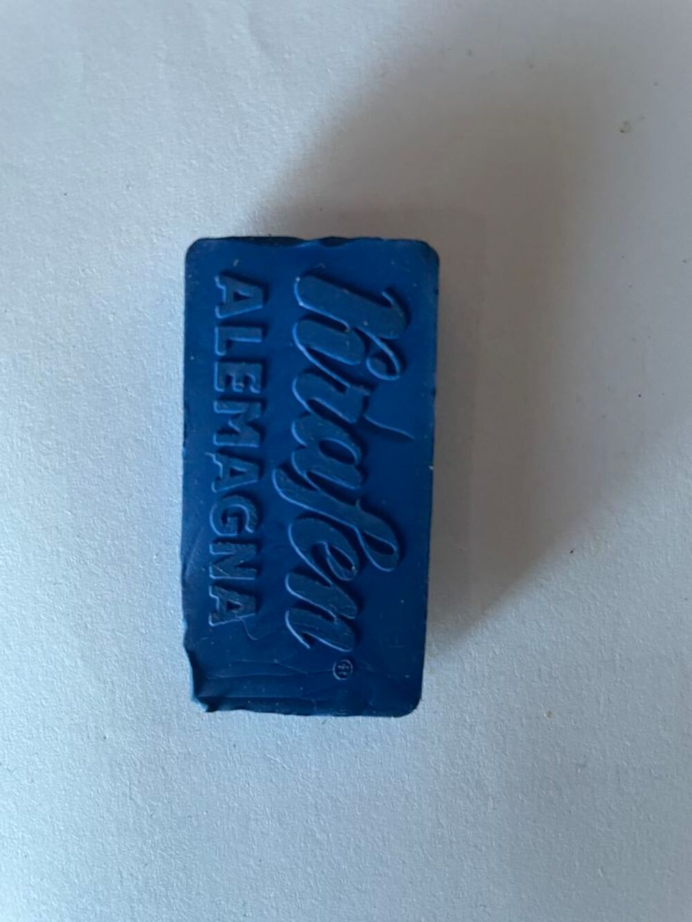 Gomma gomme eraser collection plaque South Dakota bleu 