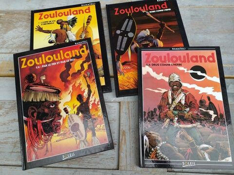BD Zoulouland Ed Soleil Tomes 1,2,3,4 45 Loches (37)