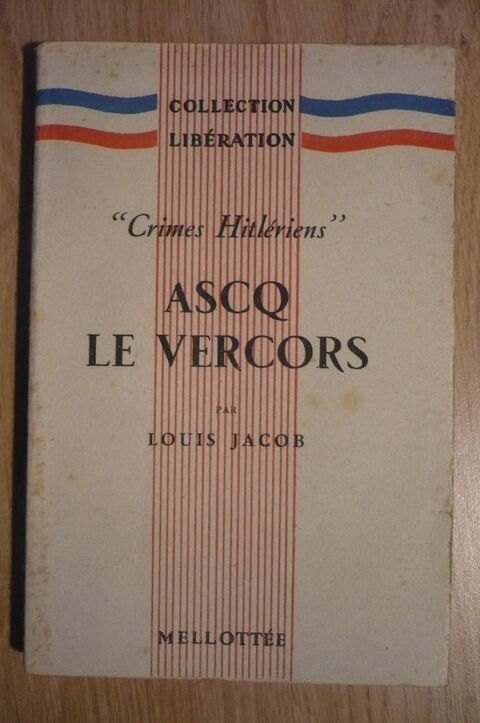 ASCQ LE VERCORS par  Louis JACOB -1946) 7 Pessac (33)