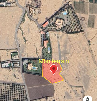  Terrain  vendre 7150 m Marrakech, maroc