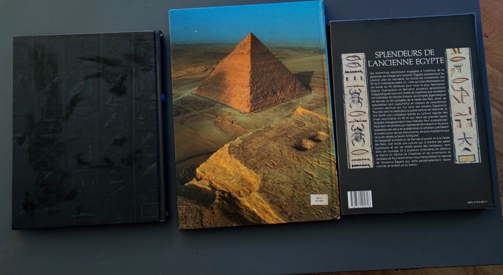 3 livres &Eacute;gypte Antique / Au temps des pharaons / splendeurs ancienne &Eacute;gypte Livres et BD