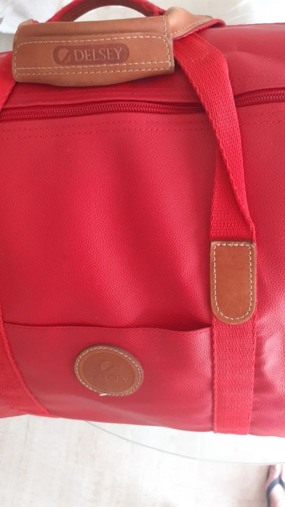 SAC POLOCHON "DELSEY" Bandouli&egrave;re/Main/Dos T.B.E Maroquinerie