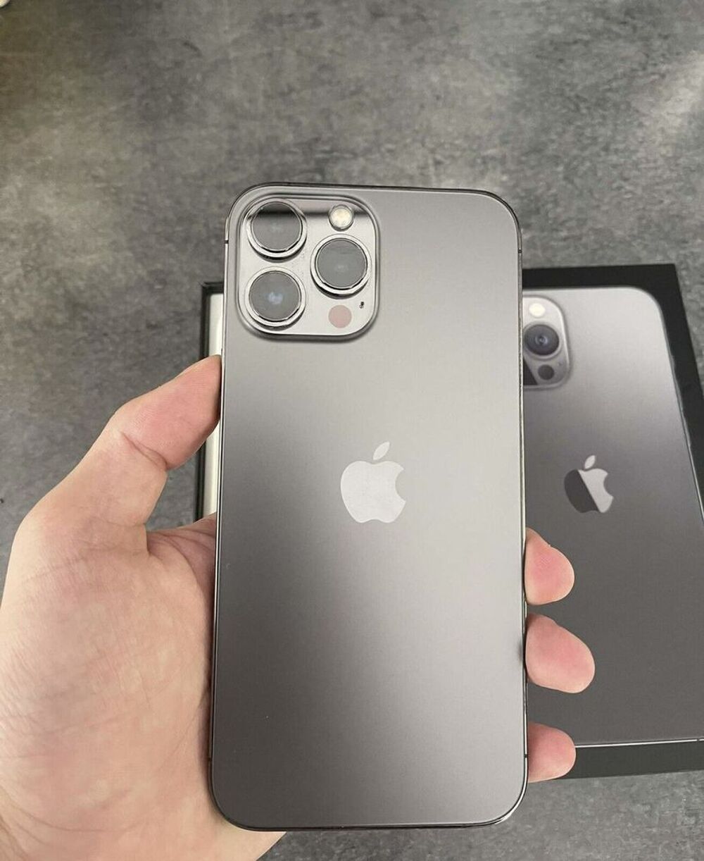  Apple iPhone 13 Pro Max - 128 Go - Graphite (D&eacute;verrouill&eacute;) Téléphones et tablettes