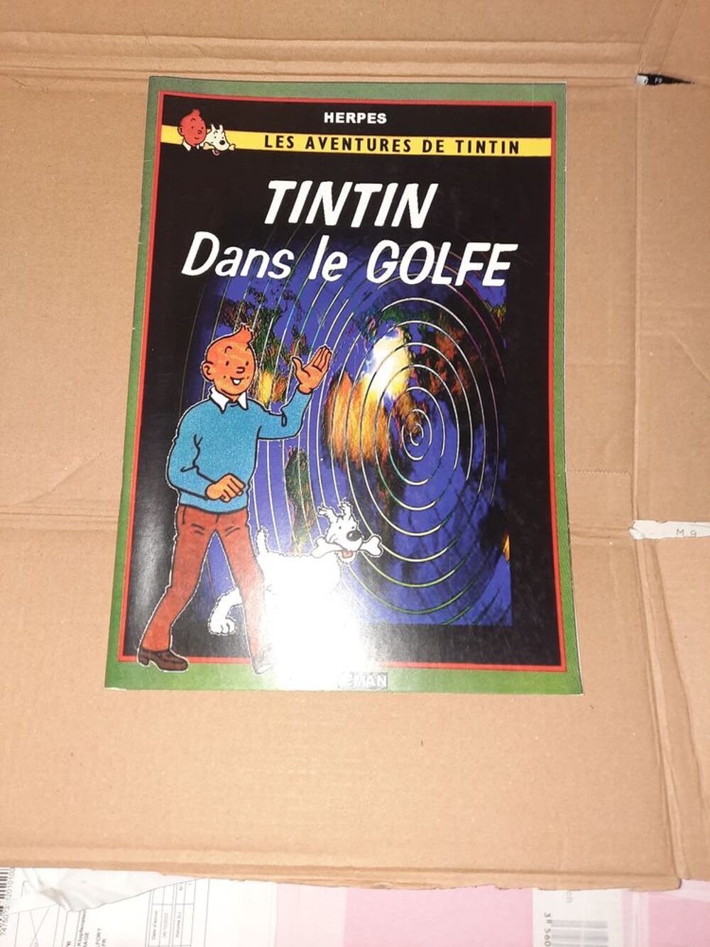 Tintin dans le golfe Livres et BD
