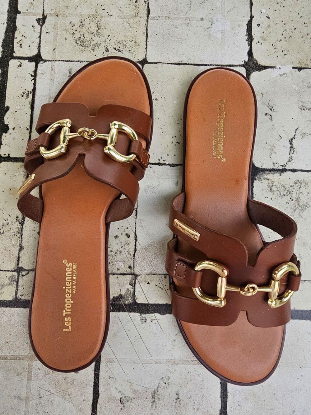 TROPEZIENNES MAGNIFIQUES T 38 Chaussures