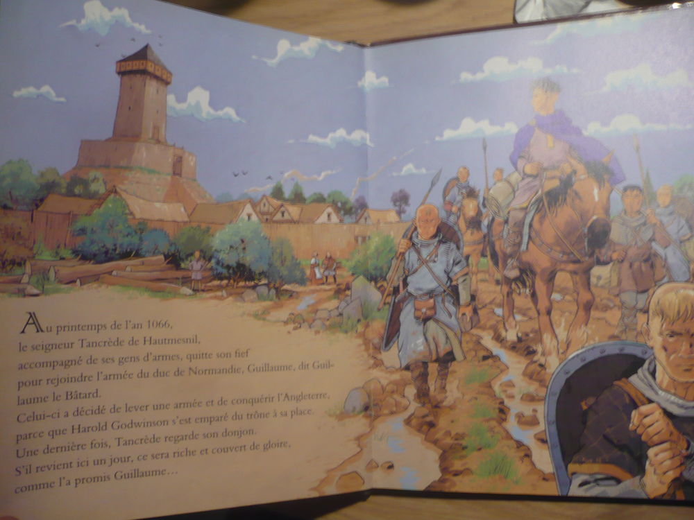 BD DANS LES PAS DE GUILLAUME LE CONQU&Eacute;RANT&nbsp; (HASTING 1066) Livres et BD