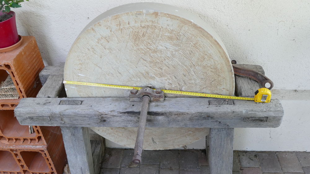 Meule &agrave; eau Bricolage