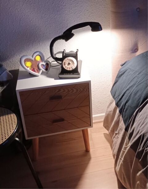 Lampe chevet Art déco téléphone année 1964 70 Golbey (88)