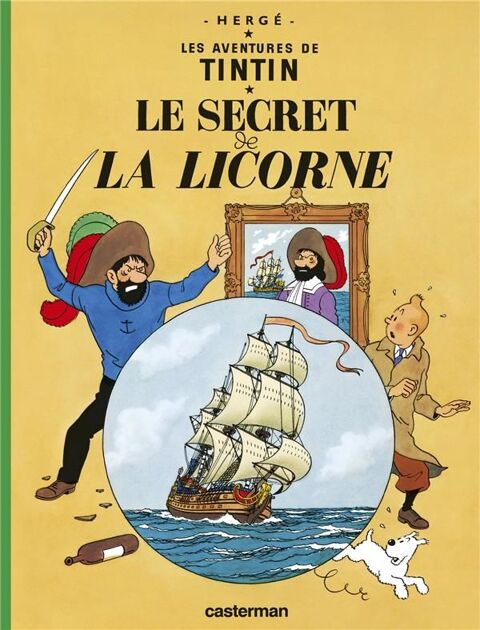 Les aventures de Tintin Tome 11 : le secret de la licorne 7 Boisset-les-Pr�vanches (27)