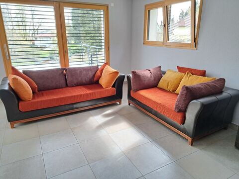 Canap�s 3 places + 2 places 750 Saint-Germain-le-Ch�telet (90)