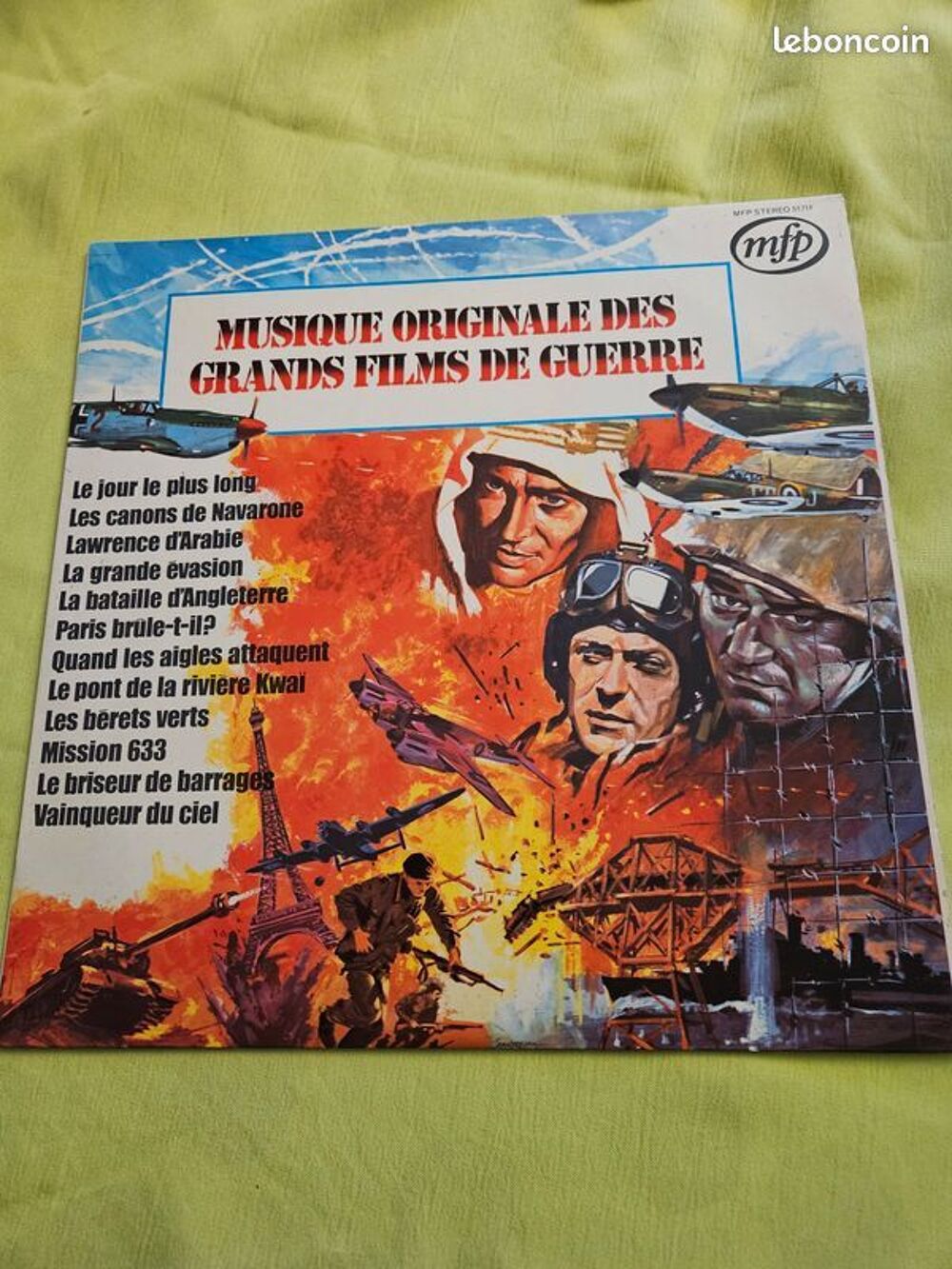 Musique originale des grands films de guerre mfp stereo 5171 CD et vinyles