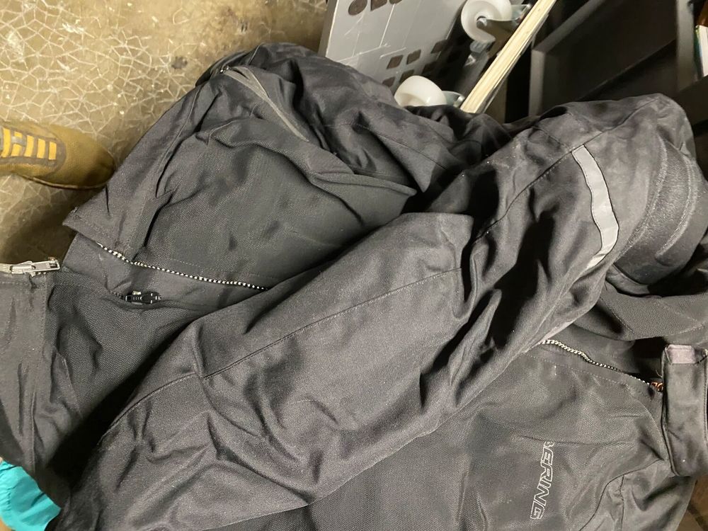 Veste/ Blouson moto noire Bering Vêtements