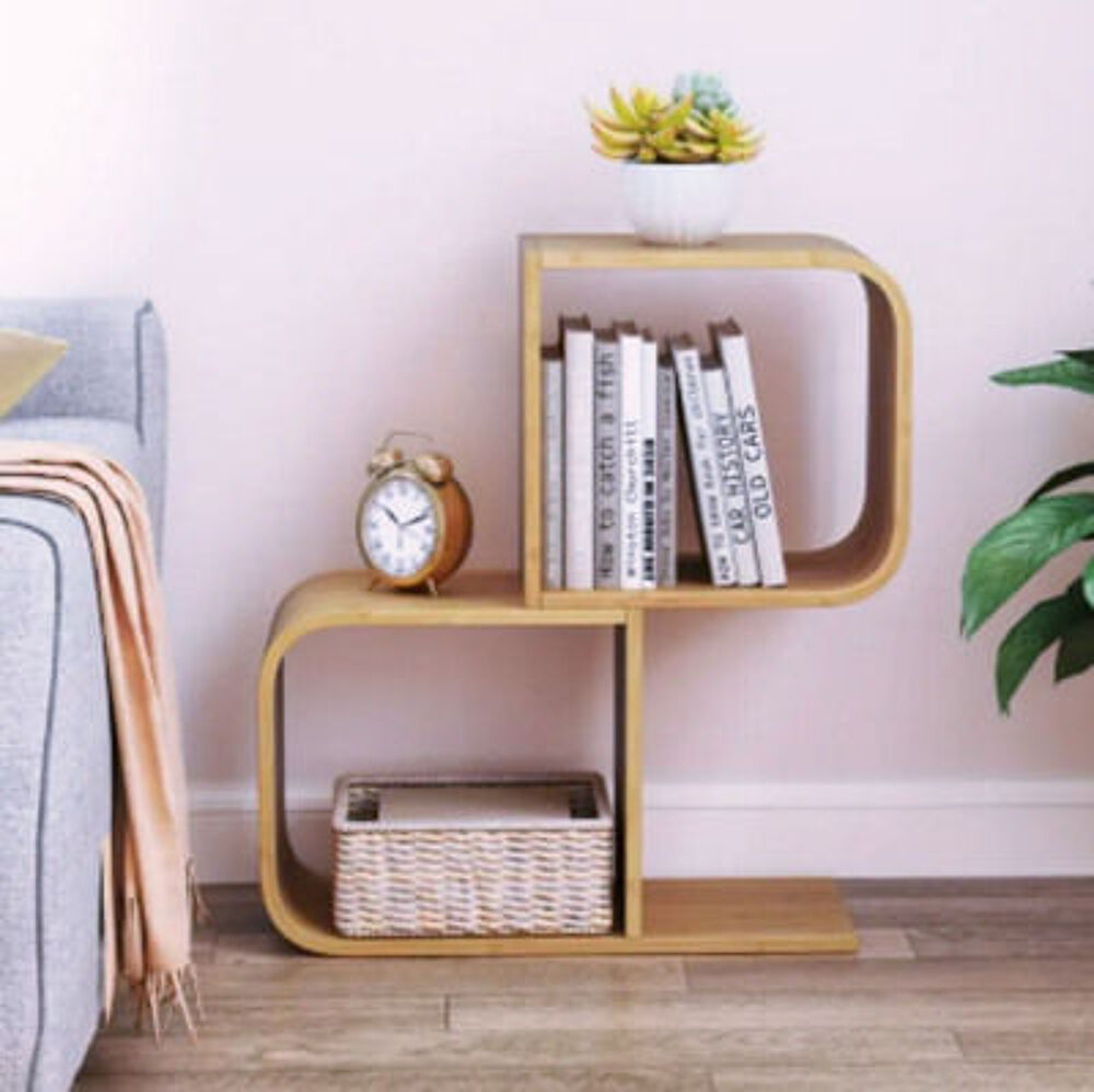 Table d'appoint en bois courb&eacute; ? design minimal &amp; chaleur na Meubles