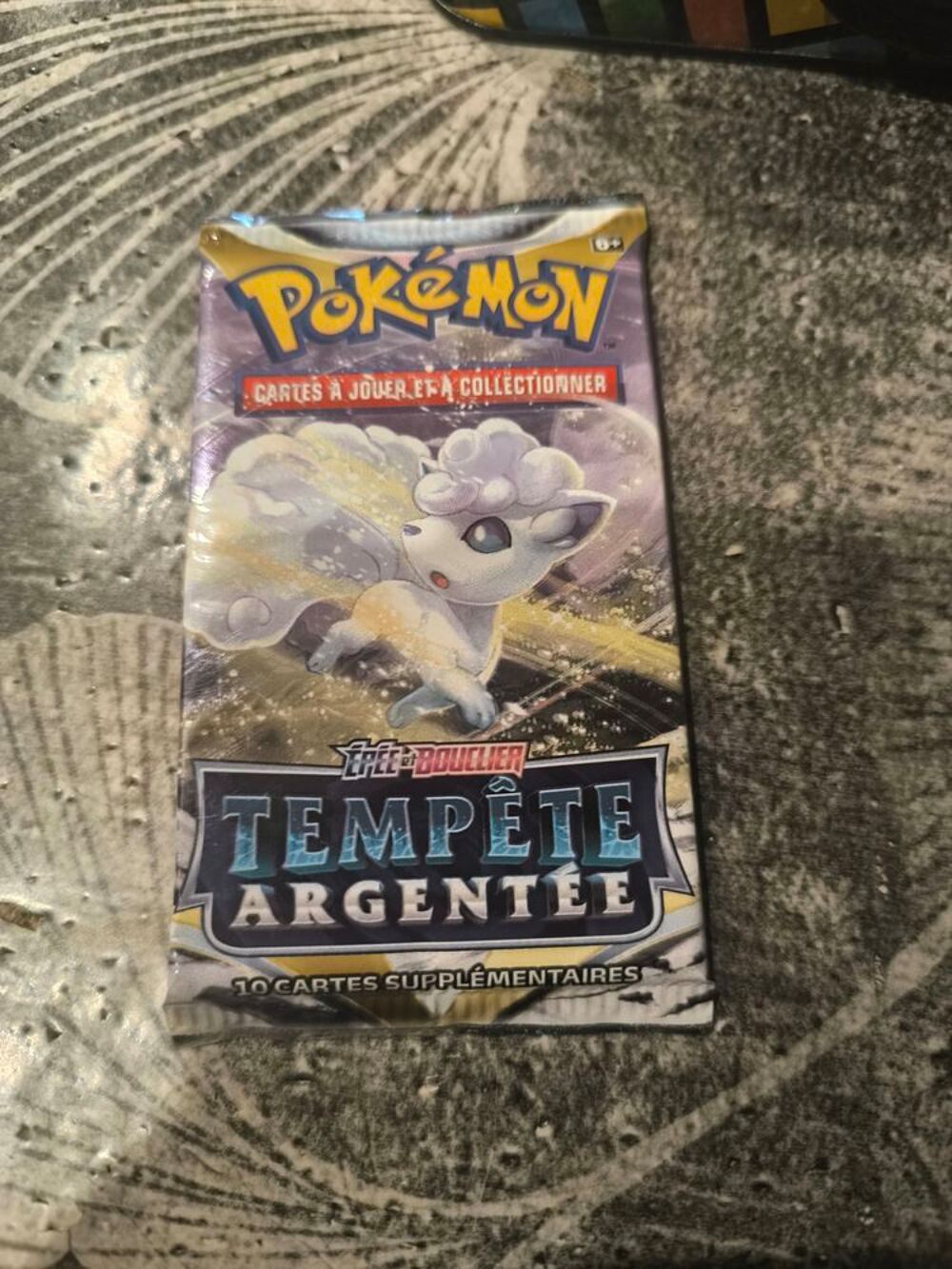Booster pok&eacute;mon temp&ecirc;te argent&eacute;e Jeux / jouets