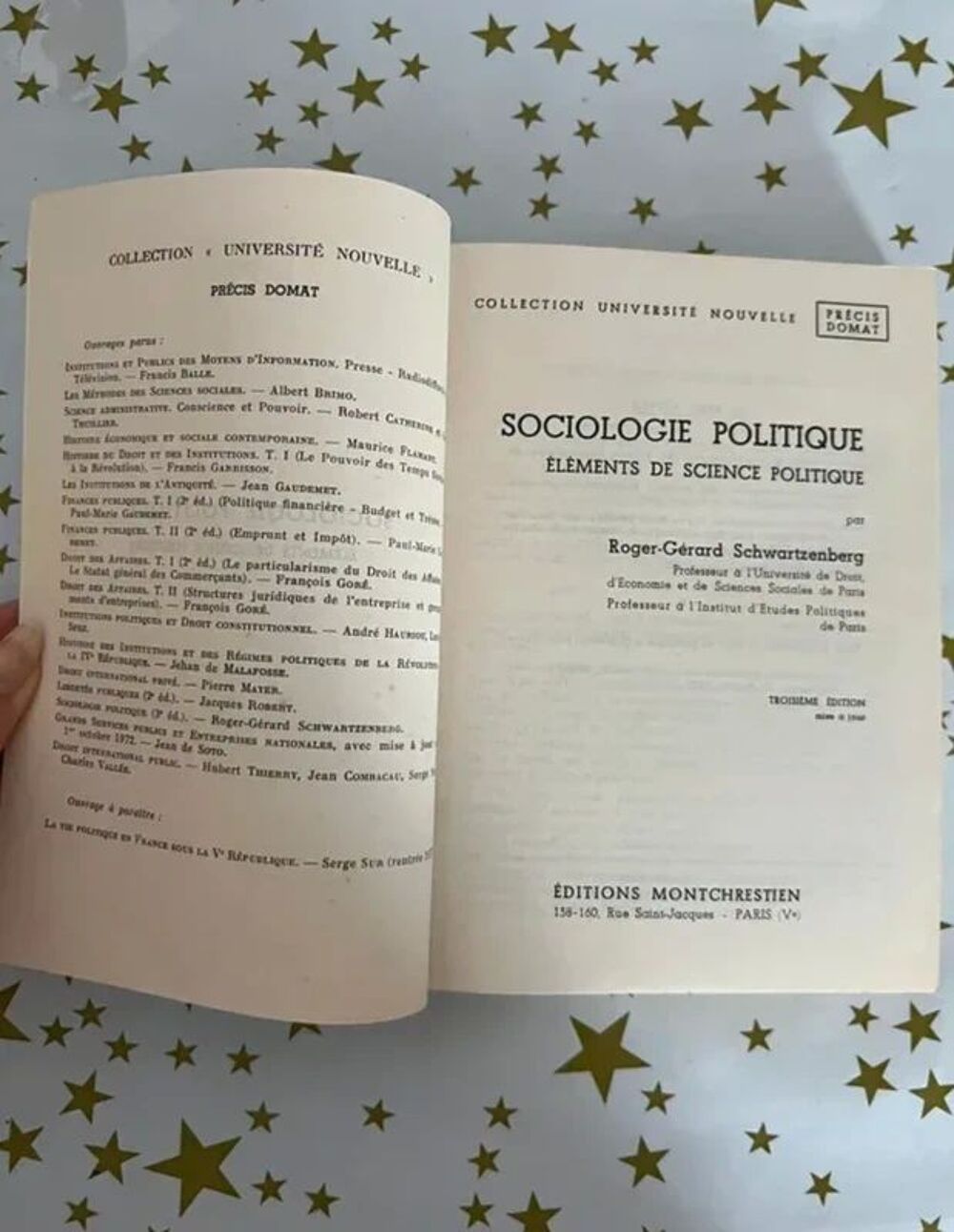 Sociologie Politique. Roger-G&eacute;rard Schwartzenberg Livres et BD