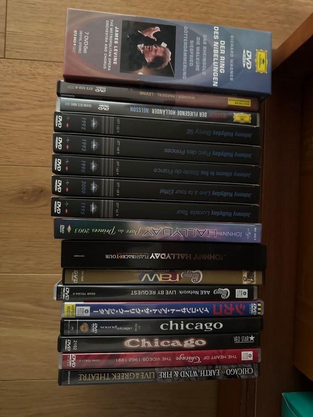 50 dvd musicaux DVD et blu-ray